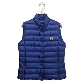 Moncler Down Vest Blue Blue
