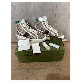 Gucci-Gucci Tennis sneakers 1977-Beige