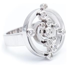 Autre Marque-ADAGIO-Ring aus Weißgold mit Diamanten.-Weiß
