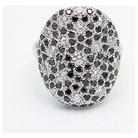 Autre Marque White Gold Diamond Ring. White
