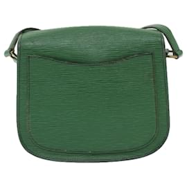 Louis Vuitton-LOUIS VUITTON Epi Saint Cloud GM Shoulder Bag Green M52194 LV Auth ep2182-Green