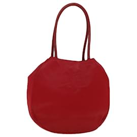 Saint Laurent-SAINT LAURENT Shoulder Bag Nylon Red Auth bs9359-Red