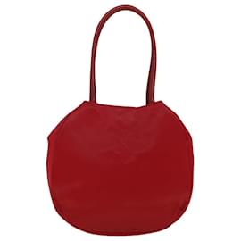 Saint Laurent-SAINT LAURENT Shoulder Bag Nylon Red Auth bs9359-Red