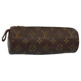 Louis Vuitton-LOUIS VUITTON Monogram Trousse Rondo Pouch M47630 Auth LV 58248-Monogramme