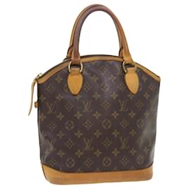 Louis Vuitton-LOUIS VUITTON Monogram Lockit Sac à main M40102 LV Auth ep2177-Monogramme