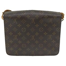 Louis Vuitton-LOUIS VUITTON Monogram Cartouchiere GM Sac à bandoulière M51252 Auth LV 57452-Monogramme