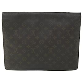 Louis Vuitton-LOUIS VUITTON Monograma Porte Documentos Senatur Pasta M53335 LV Auth bs9564-Monograma