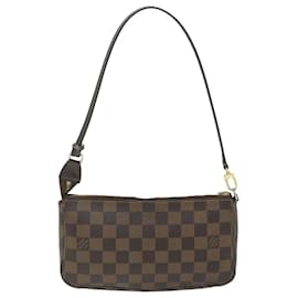 Louis Vuitton-LOUIS VUITTON Damier Ebene Pochette Accessoires Pouch N41206 LV Auth 58365-Other