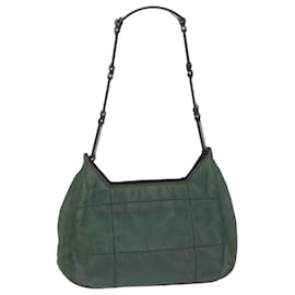 Prada-PRADA Shoulder Bag Nylon Green Auth bs9544-Green