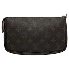 Louis Vuitton-LOUIS VUITTON Monogramm Pochette Accessoires Tasche M.51980 LV Auth 58239-Monogramm
