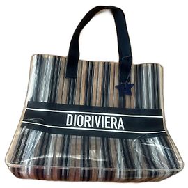 Borsa tote Dioriviera Blu navy