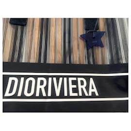 Dior-Dioriviera tote bag-Navy blue