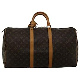 Louis Vuitton-Louis Vuitton Keepall 50-Marrone