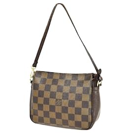 Louis Vuitton-Maquiagem Louis Vuitton Trousse-Marrom