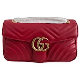 Gucci-GG Marmont bag-Rouge