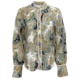 Camicetta multi Thorp Veronica Beard Army Verde
