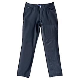 Trussardi Jeans-Un pantalon, leggings-Noir