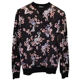 Dior-Dior x Hajime Sorayama Graphic Print Sweatshirt in Black Cotton-Other