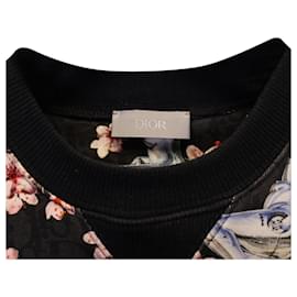 Dior-Dior x Hajime Sorayama Graphic Print Sweatshirt in Black Cotton-Other