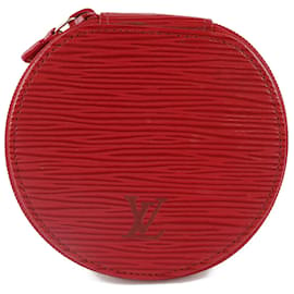 Louis Vuitton-Epi Ecrin Bijoux 8 Schmuckkästchen M48227-Rot