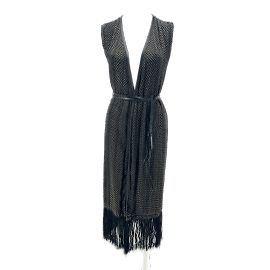 Autre Marque Non Signé / Unsigned tops T.International S Polyester Black