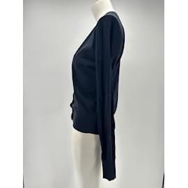 Louis Vuitton-LOUIS VUITTON  Knitwear T.International S Silk-Black