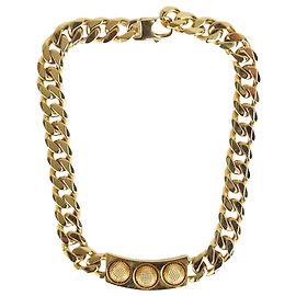 Balenciaga Collar de eslabones de cadena de oro Dorado