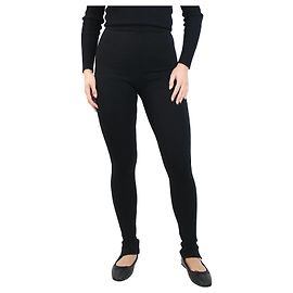 Totême Schwarze Leggings mit Reißverschluss – Größe M Schwarz
