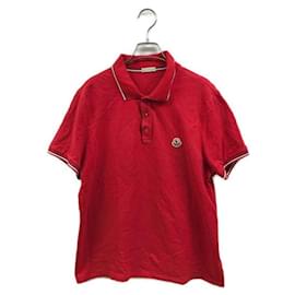 Moncler-Polos-Red