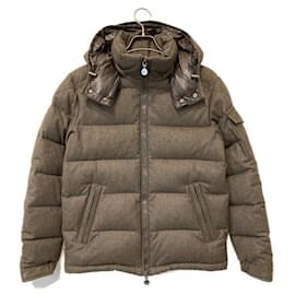 Moncler-Men Coats Outerwear-Brown