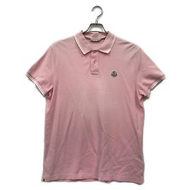 Polo Moncler Rosa de Algodón Rosa