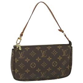 Louis Vuitton-Accesorios de Louis Vuitton Pochette-Castaño