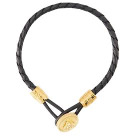 Bracciale Medusa Biggie - Versace - Metallo - Nero Nero