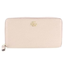 Gucci-GG Zip Around Wallet 456117 CAO0g 5909-Pink
