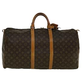 Louis Vuitton-Louis Vuitton Keepall 55-Marron