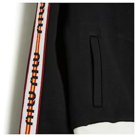 Miu Miu-Conjunto de algodão preto e logotipo FR36-Preto