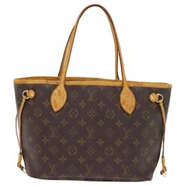 Louis Vuitton-LOUIS VUITTON Monogram Neverfull MM Tote Bag M40156 LV Auth am5194-Monogram
