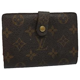 Louis Vuitton-LOUIS VUITTON Monogram Porte Monnaie Billets Viennois Wallet M61663 Auth bs9452-Monogram