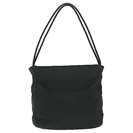 Prada-PRADA Bolso Tote Nylon Negro Auth ep2135-Negro