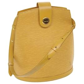Louis Vuitton-LOUIS VUITTON Epi Cluny Shoulder Bag Yellow M52259 LV Auth ep2094-Yellow