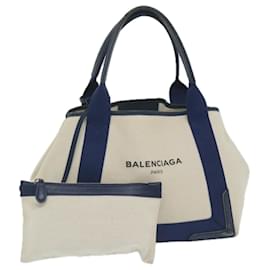 Balenciaga-BALENCIAGA Einkaufstasche Canvas Beige 339933 Auth ep2129-Beige