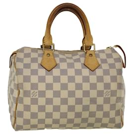 Louis Vuitton-Louis Vuitton Damier Azur Speedy 25 Hand Bag N41534 LV Auth 58326-Other