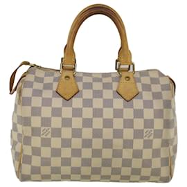 Louis Vuitton-Louis Vuitton Damier Azur Speedy 25 Hand Bag N41534 LV Auth 58326-Other
