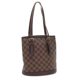 Louis Vuitton-Bolsa de ombro LOUIS VUITTON Damier Ebene Marais N42240 Autenticação de LV 58296-Outro