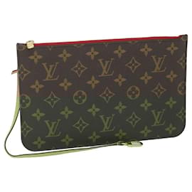 Louis Vuitton-LOUIS VUITTON Monogram Neverfull MM Pouch Accessory Pouch LV Auth 58857-Monogram