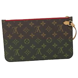 Louis Vuitton-LOUIS VUITTON Monogram Neverfull MM Pouch Accessory Pouch LV Auth 58857-Monogram