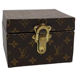 Louis Vuitton-LOUIS VUITTON Monogram Eccrine Declaration Jewelry Box M21010 LV Auth am5165-Monogram