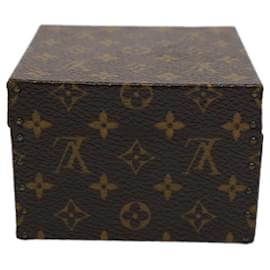 Louis Vuitton-Caixa de Jóias M de Declaração Écrina Monograma LOUIS VUITTON21010 LV Auth am5165-Monograma