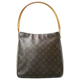 Louis Vuitton-Louis Vuitton Looping GM-Marron