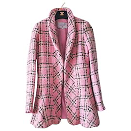 Chanel-Giacca in tweed di CHANEL-Rosa